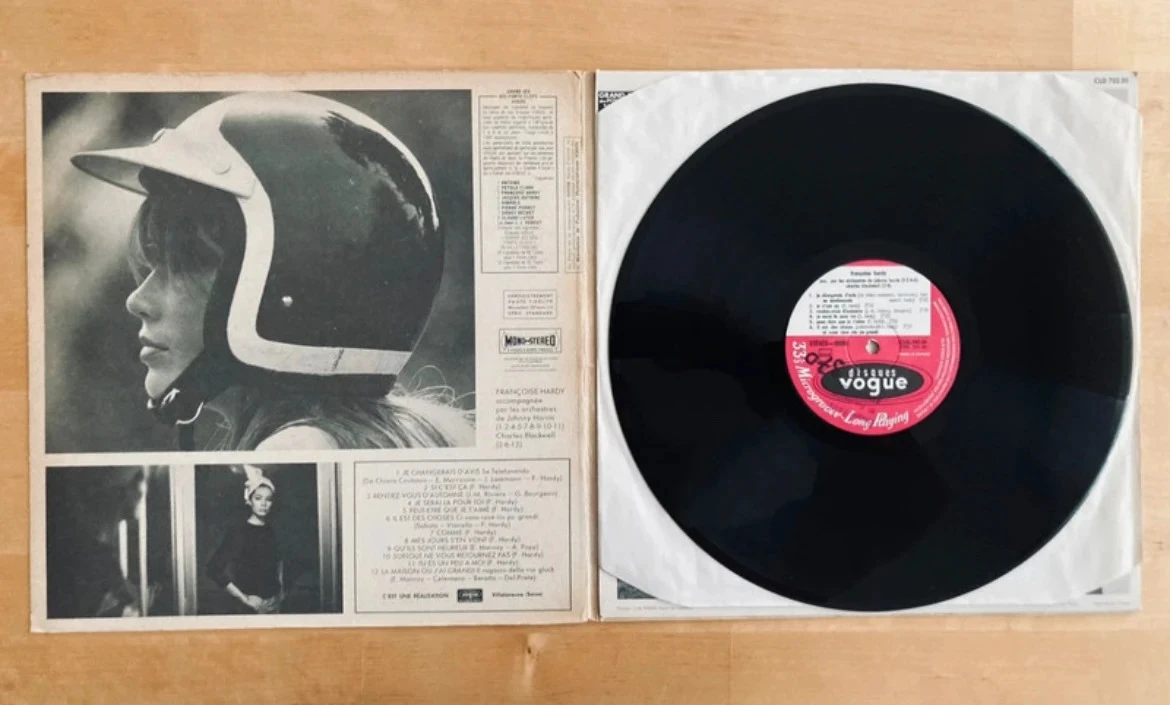 Disco de vinil 33T Françoise Hardy La maison où j’ai grandi. – photo 4